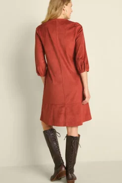 Soft Surroundings Martine Faux Suede Dress| Dresses