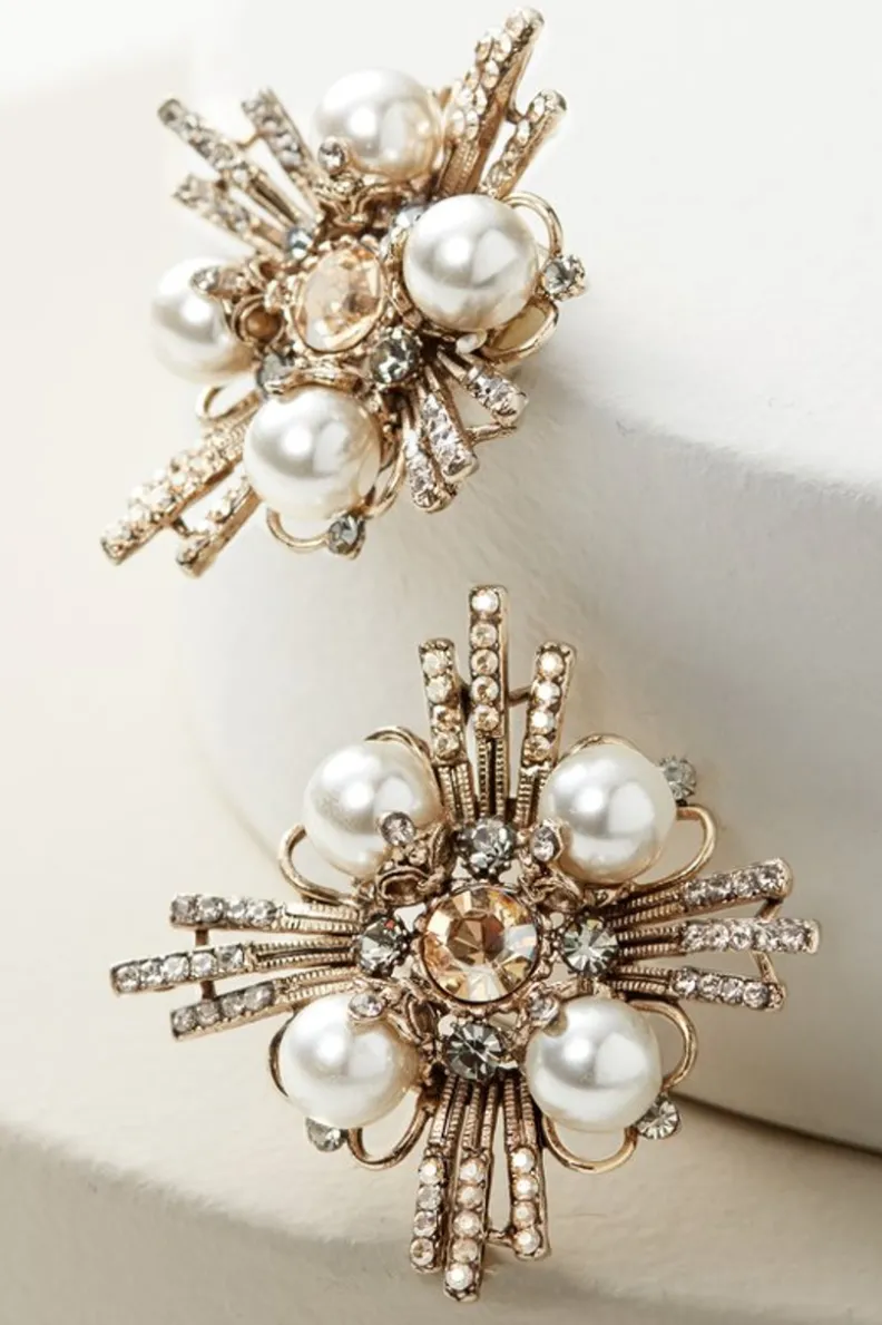 Soft Surroundings Melisa Crystal Earrings| Jewelry|Earrings