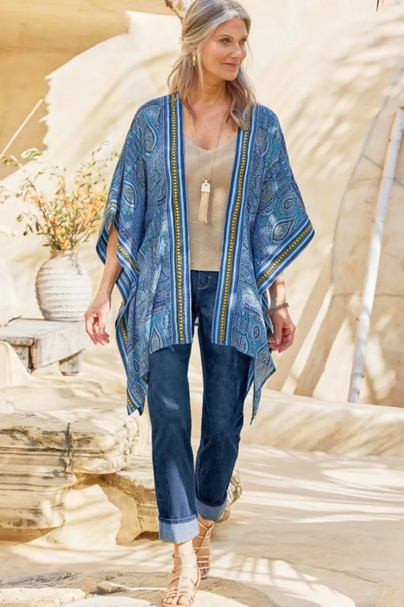 Soft Surroundings Miravelle Kimono| Toppers|Jackets & Coats