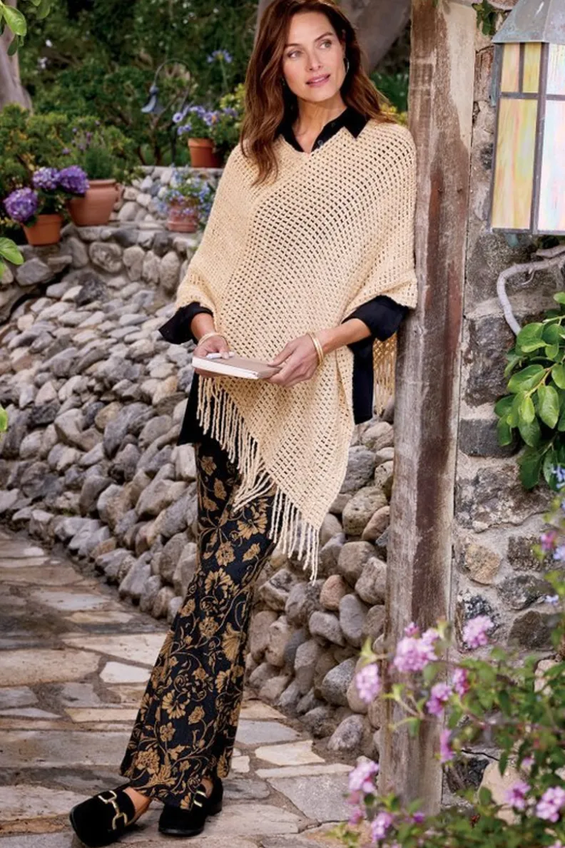 Soft Surroundings Mischa Jacquard Pants| Pants
