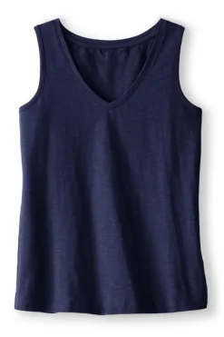 Soft Surroundings Mistral Supima Slub Tank| Tops