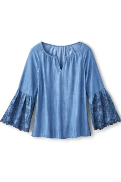 Soft Surroundings Misty Tencel™ Shirt| Tops
