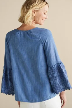 Soft Surroundings Misty Tencel™ Shirt| Tops