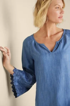Soft Surroundings Misty Tencel™ Shirt| Tops