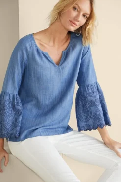 Soft Surroundings Misty Tencel™ Shirt| Tops