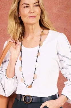Soft Surroundings Monaco Leather Belt| Belts