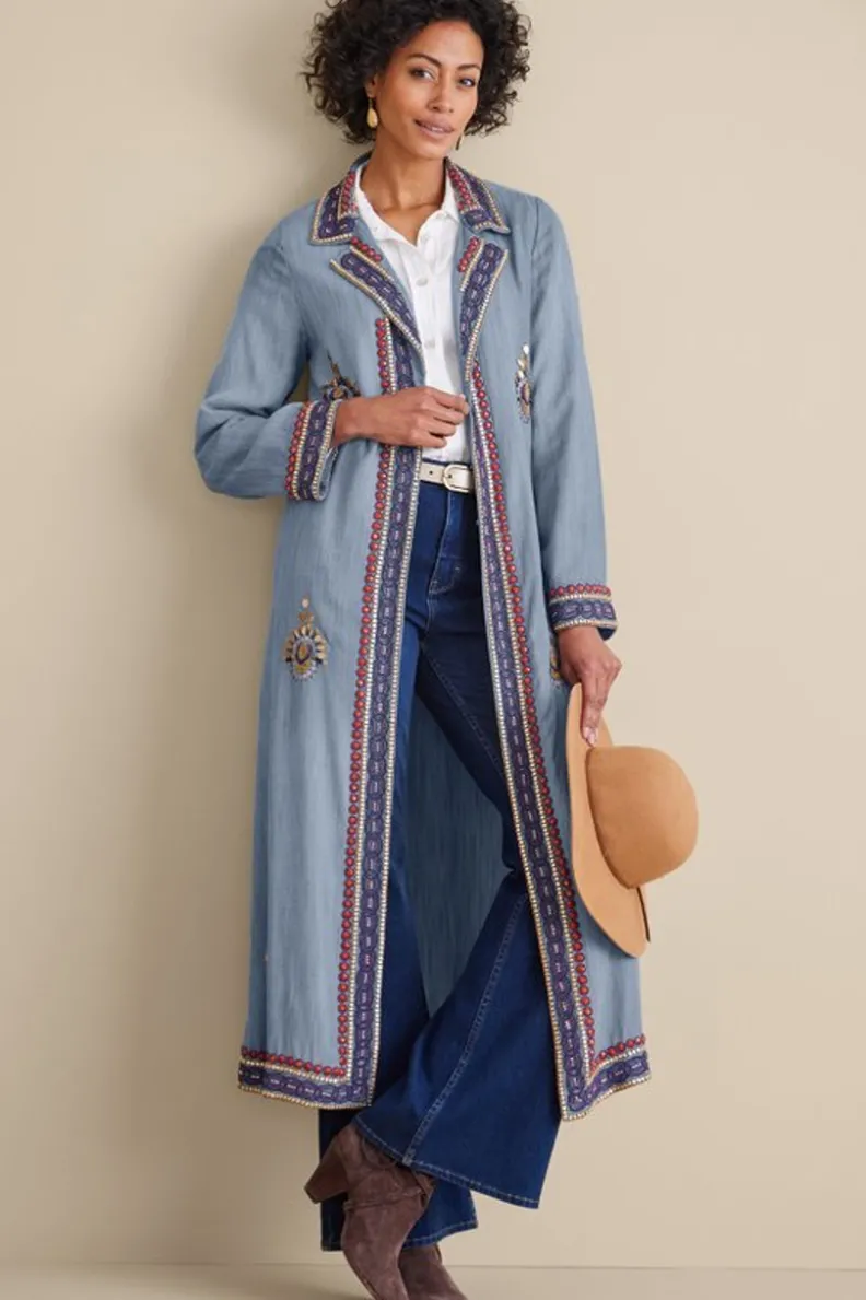Soft Surroundings Morena Duster| Toppers|Jackets & Coats