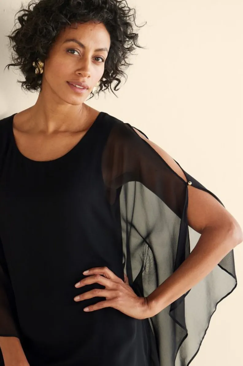 Soft Surroundings Morlaix Silk Dress| Dresses