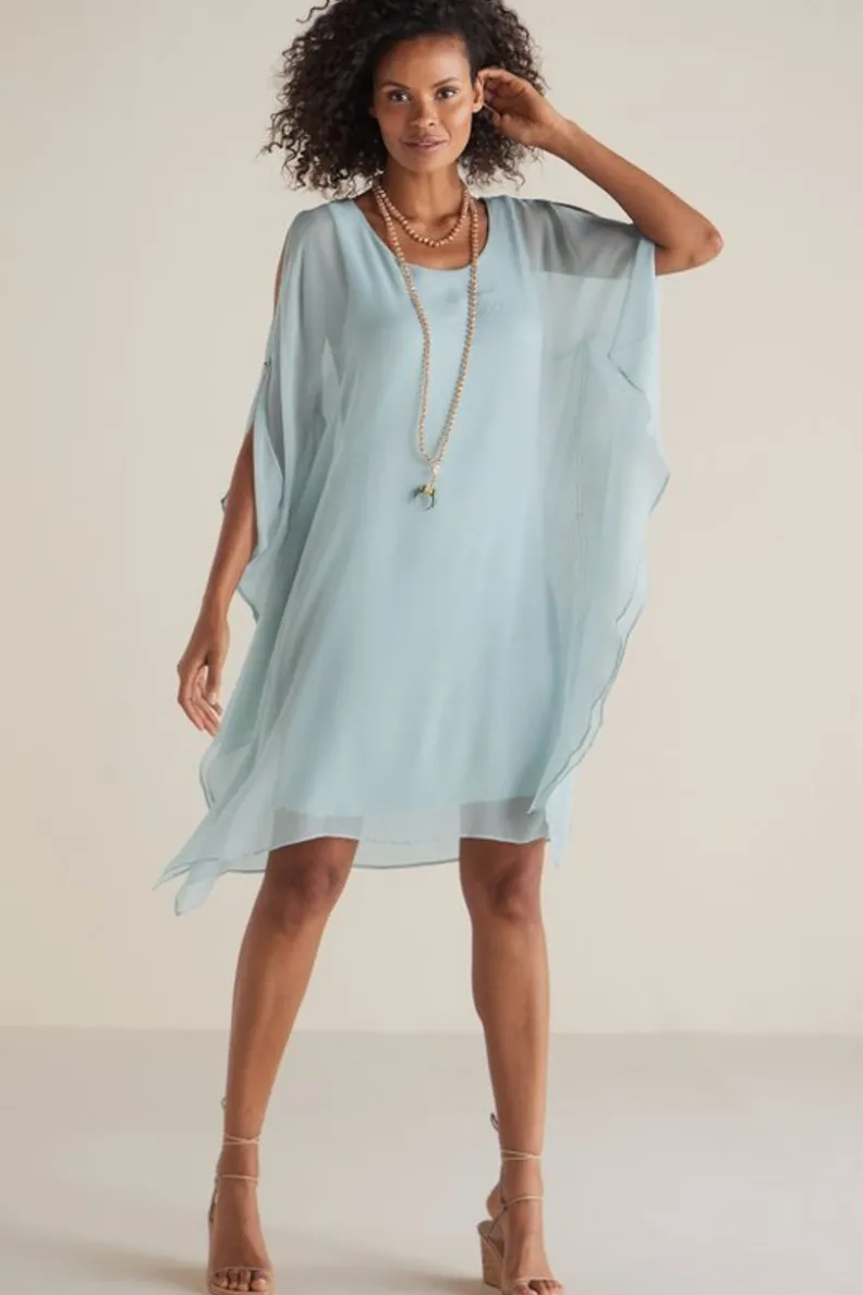 Soft Surroundings Morlaix Silk Dress| Dresses