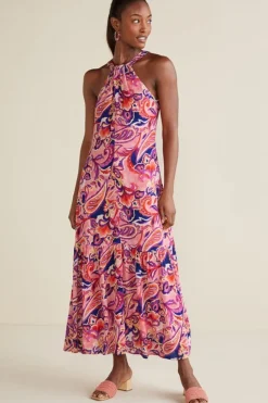 Soft Surroundings Nalani Gauze Maxi Dress| Dresses