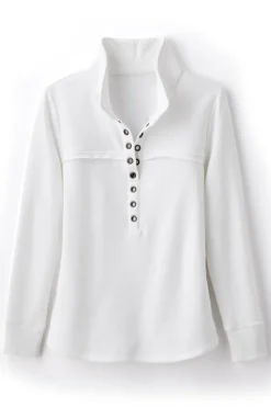 Soft Surroundings Neera French Terry Tunic| Tops