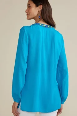 Soft Surroundings Nellie Gauze Tunic| Tops