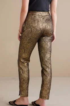 Soft Surroundings Nevina Jacquard Trouser| Pants