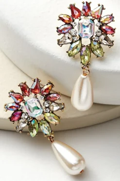 Soft Surroundings Nova Crystal Earrings| Jewelry|Earrings