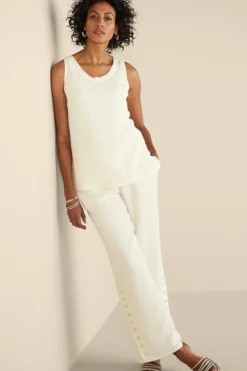 Soft Surroundings Oceo Gauze Tank| Tops