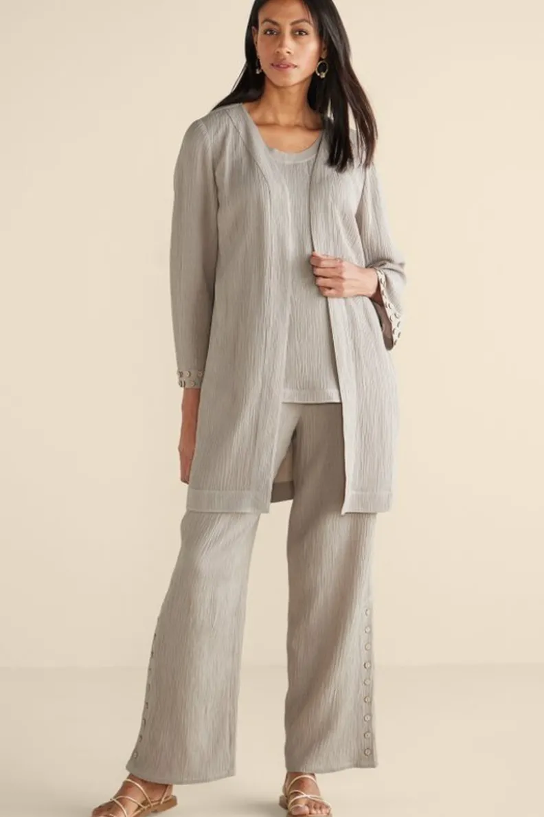 Soft Surroundings Oceo Gauze Topper| Tops|Toppers