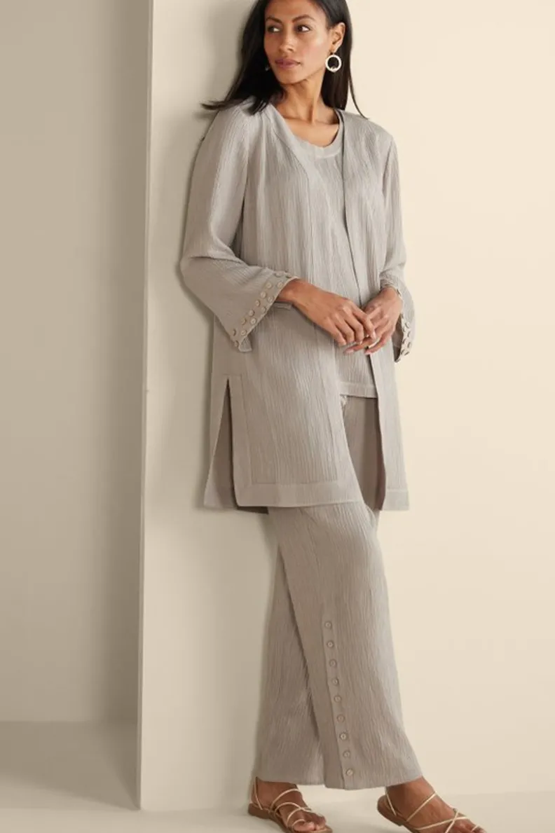 Soft Surroundings Oceo Gauze Topper| Tops|Toppers