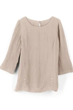 Soft Surroundings Oceo Gauze Tunic| Tops|Tunics & Leggings