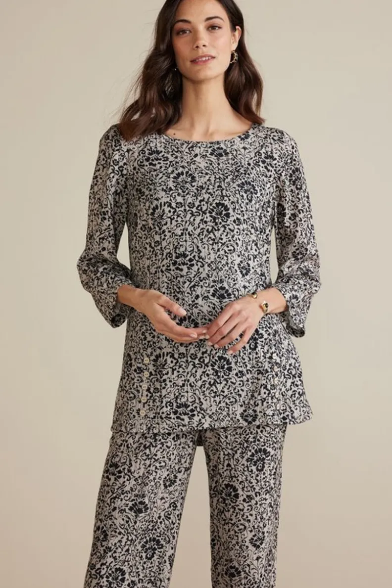 Soft Surroundings Oceo Gauze Tunic| Tops|Tunics & Leggings