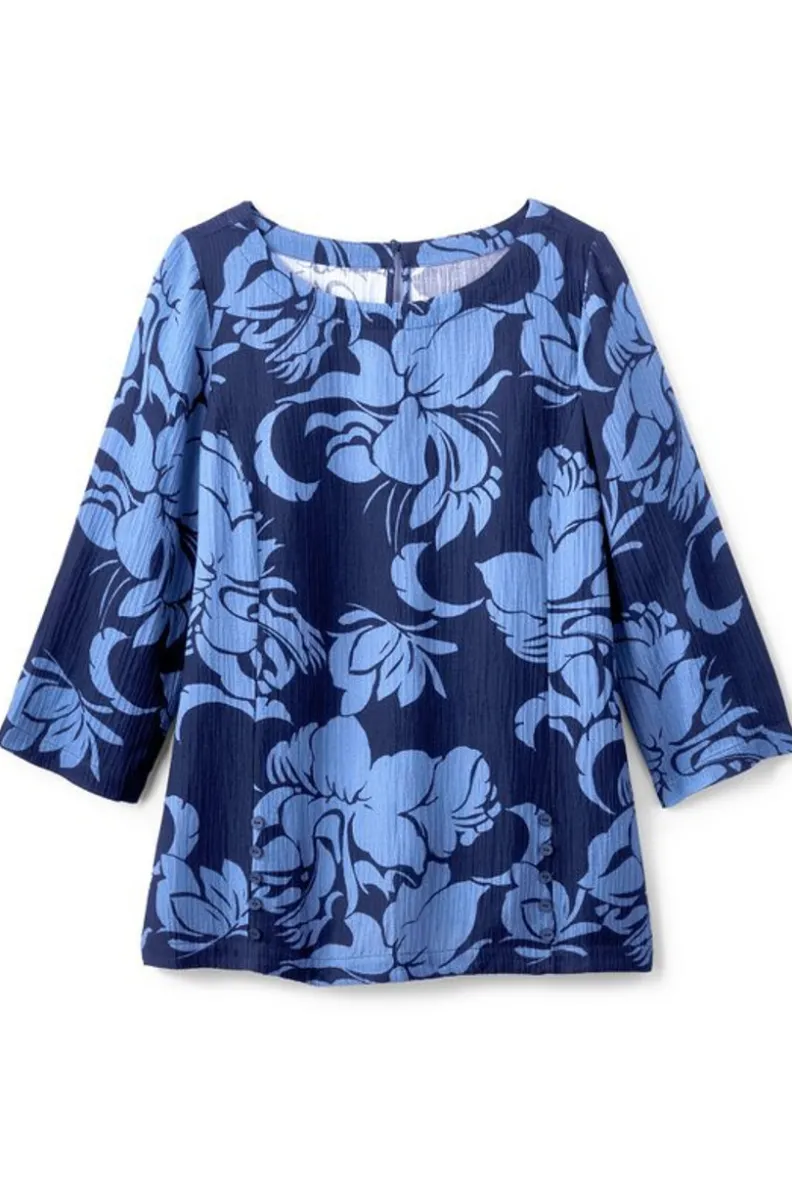Soft Surroundings Oceo Gauze Tunic| Tops|Tunics & Leggings