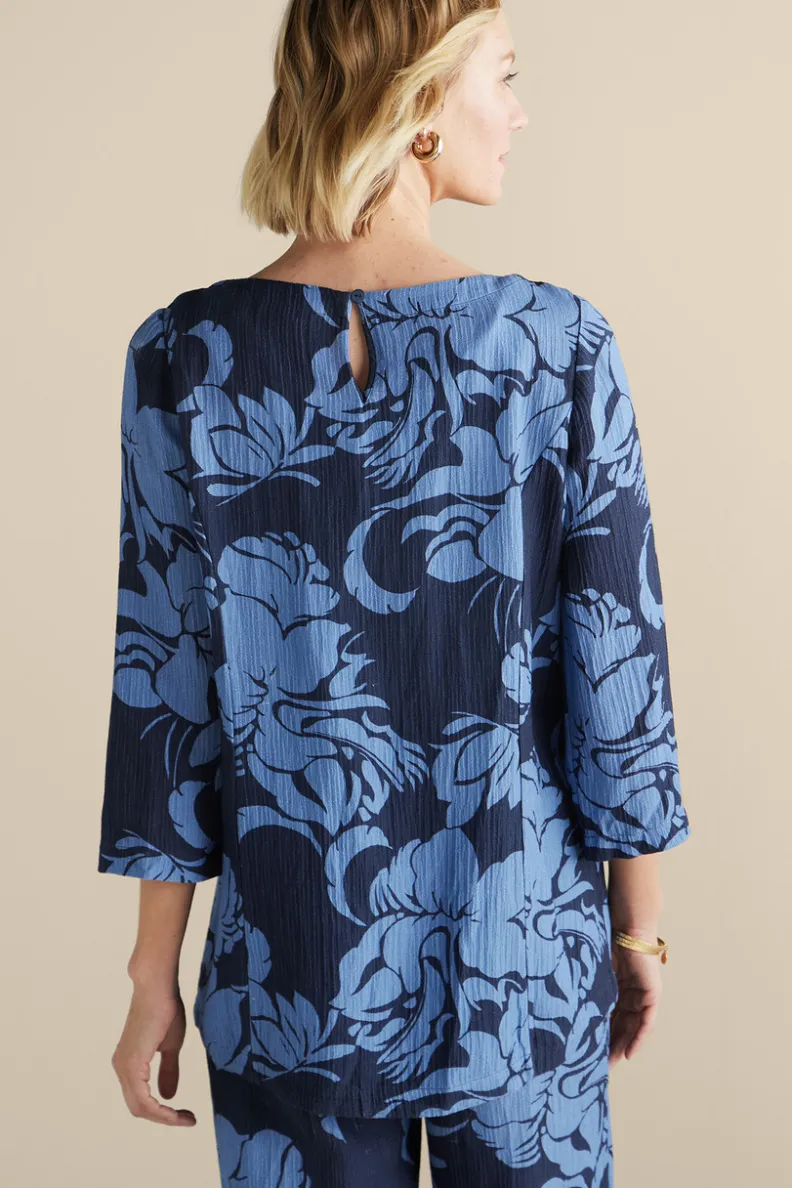 Soft Surroundings Oceo Gauze Tunic| Tops|Tunics & Leggings