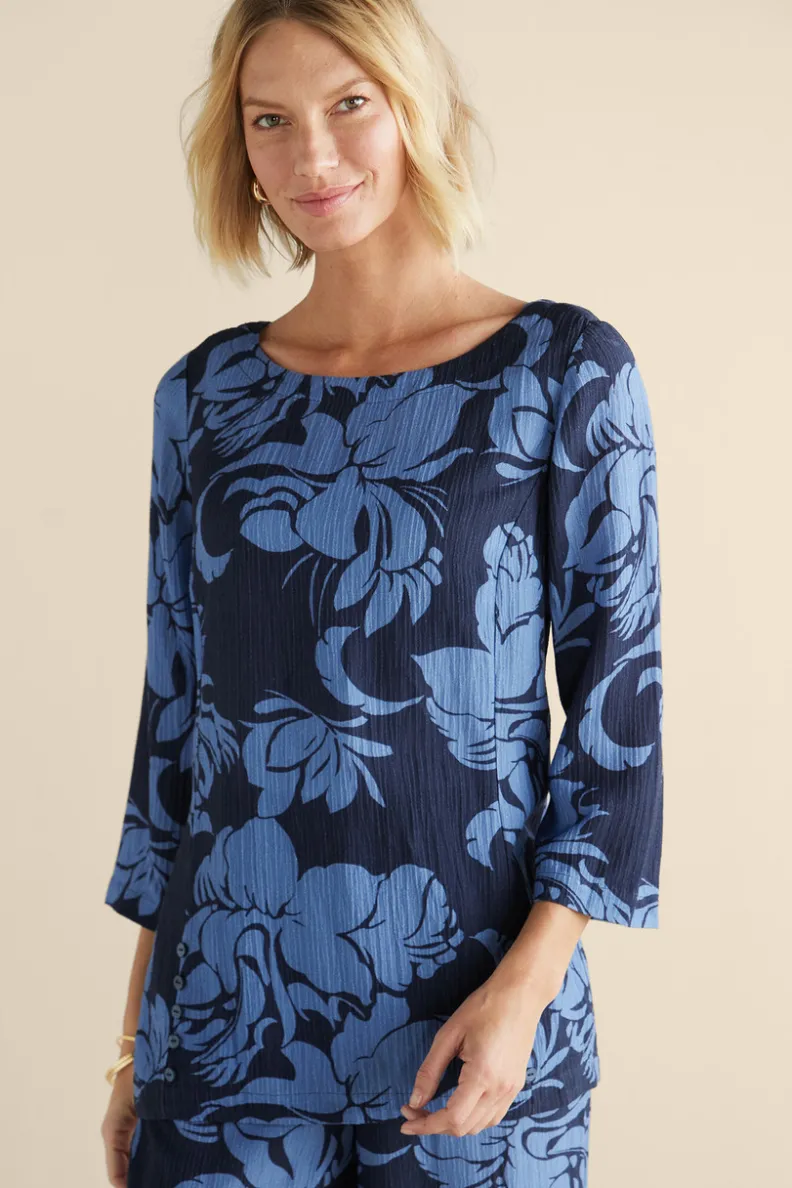 Soft Surroundings Oceo Gauze Tunic| Tops|Tunics & Leggings