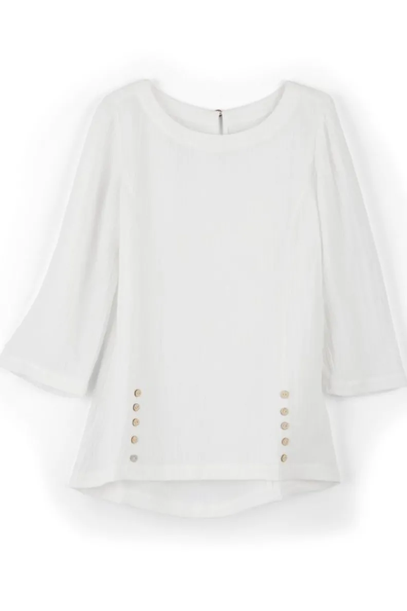 Soft Surroundings Oceo Gauze Tunic| Tops|Tunics & Leggings