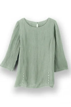 Soft Surroundings Oceo Gauze Tunic| Tops|Tunics & Leggings