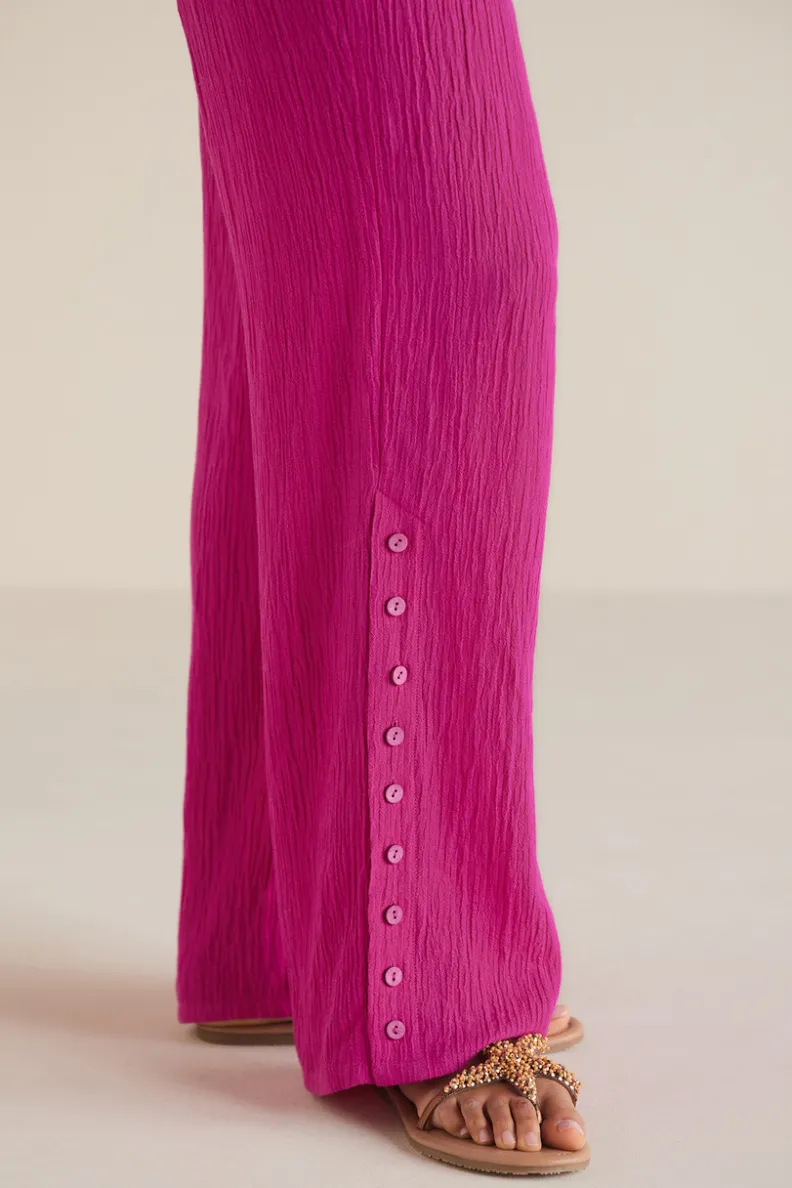 Soft Surroundings Oceo Gauze Wide-Leg Pants| Pants