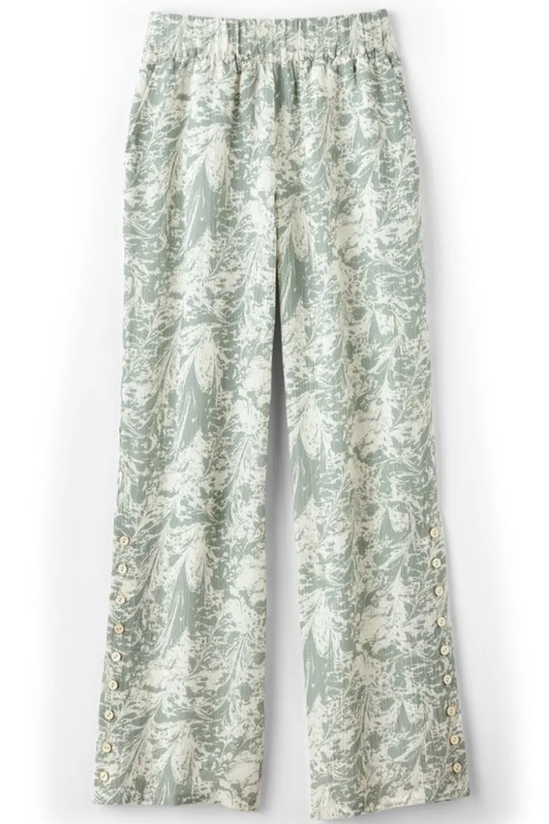 Soft Surroundings Oceo Gauze Wide-Leg Pants| Pants