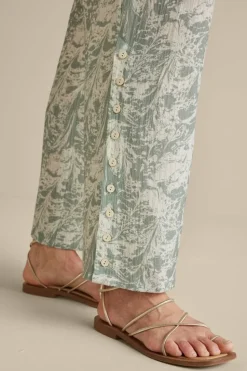 Soft Surroundings Oceo Gauze Wide-Leg Pants| Pants