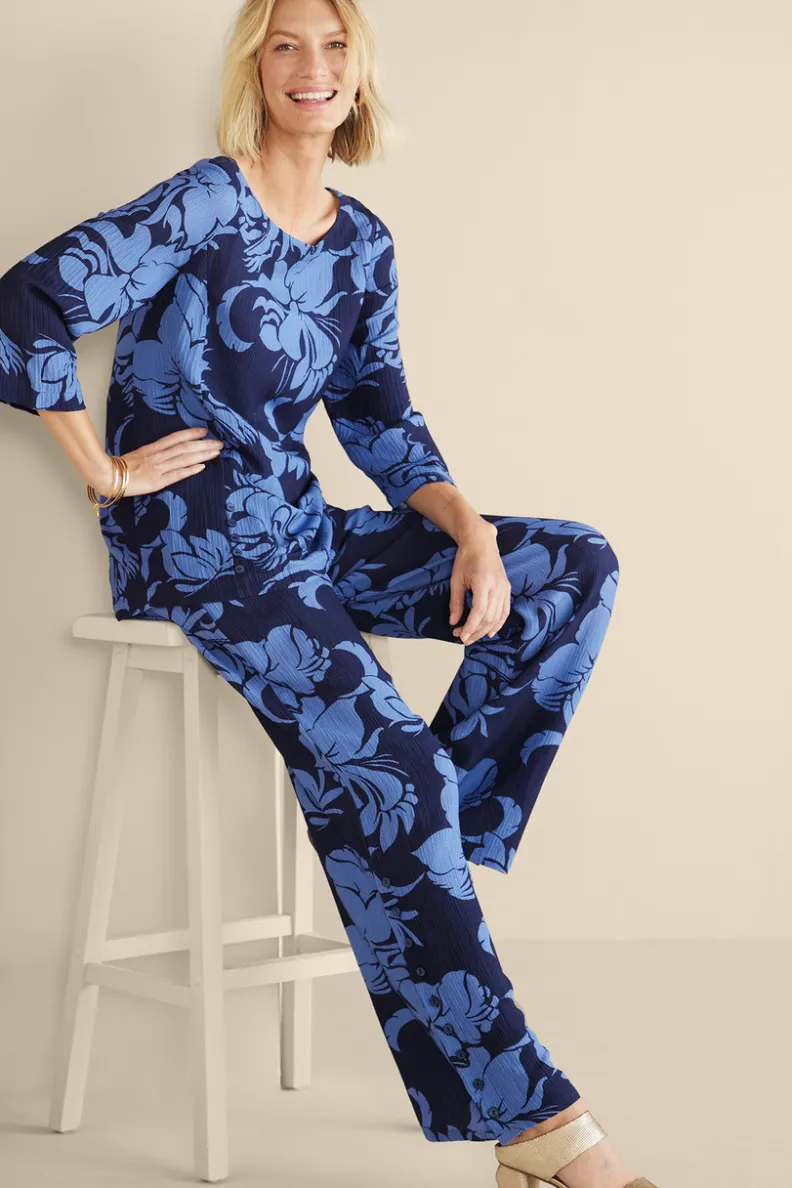 Soft Surroundings Oceo Gauze Wide-Leg Pants| Pants