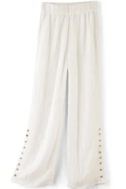Soft Surroundings Oceo Gauze Wide-Leg Pants| Pants