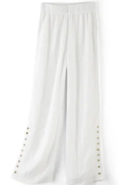 Soft Surroundings Oceo Gauze Wide-Leg Pants| Pants