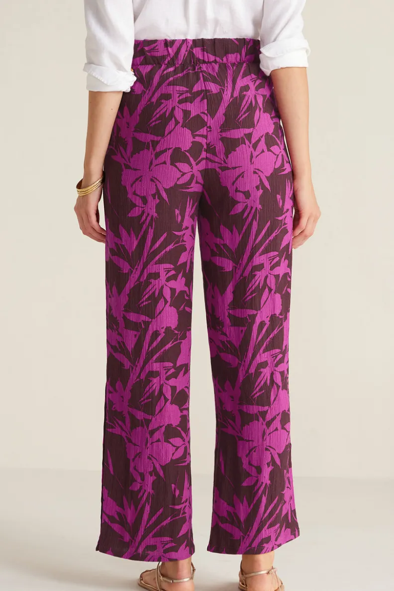 Soft Surroundings Oceo Gauze Wide-Leg Pants| Pants