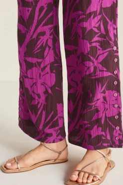 Soft Surroundings Oceo Gauze Wide-Leg Pants| Pants