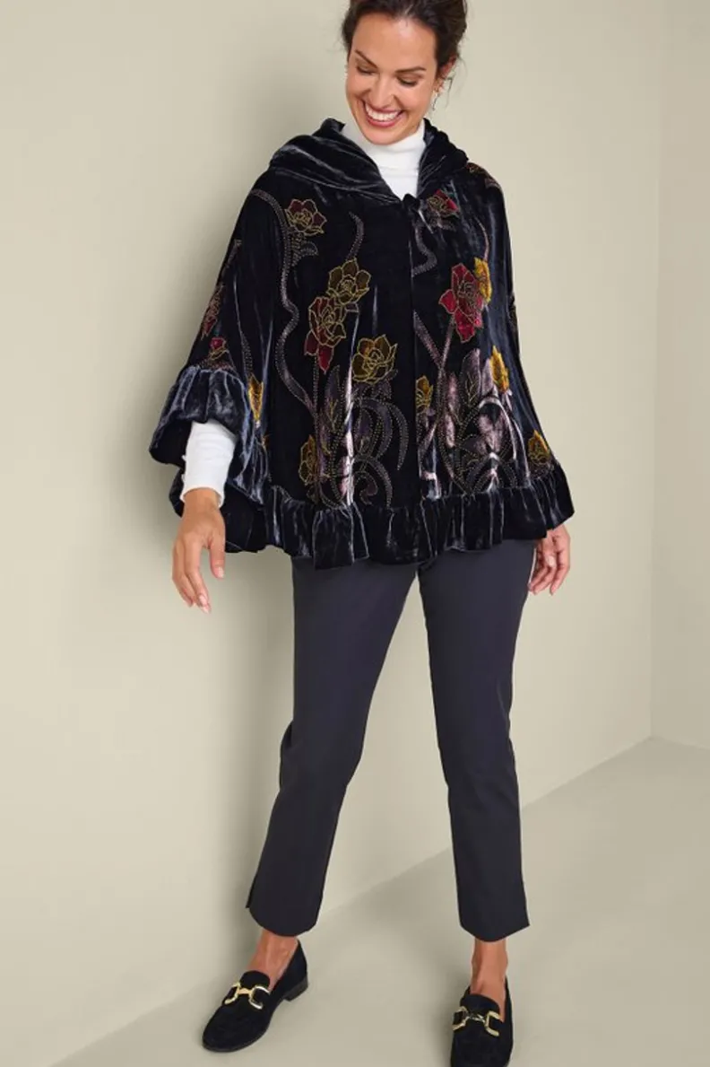 Soft Surroundings Palara Velvet Wrap| Scarves & Wraps