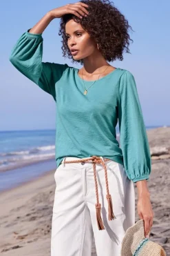 Soft Surroundings Parisian Poet Top| Tops