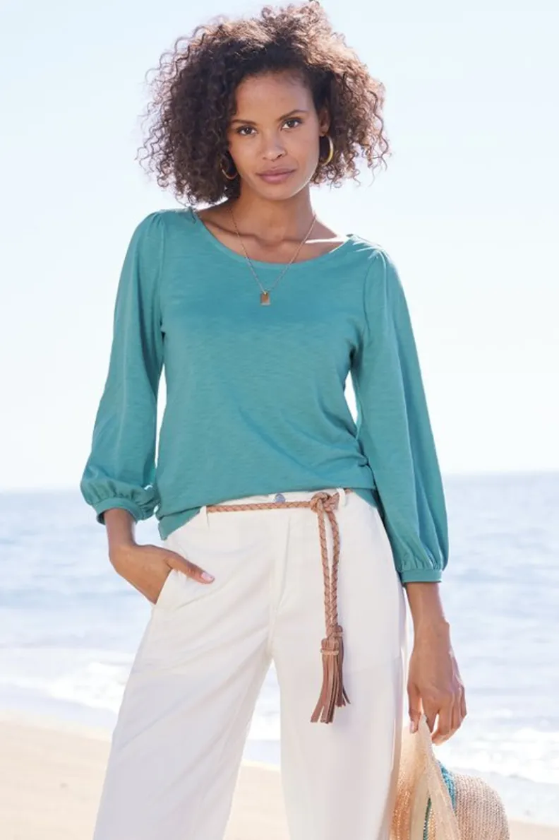 Soft Surroundings Parisian Poet Top| Tops