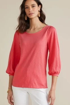 Soft Surroundings Parisian Poet Top| Tops