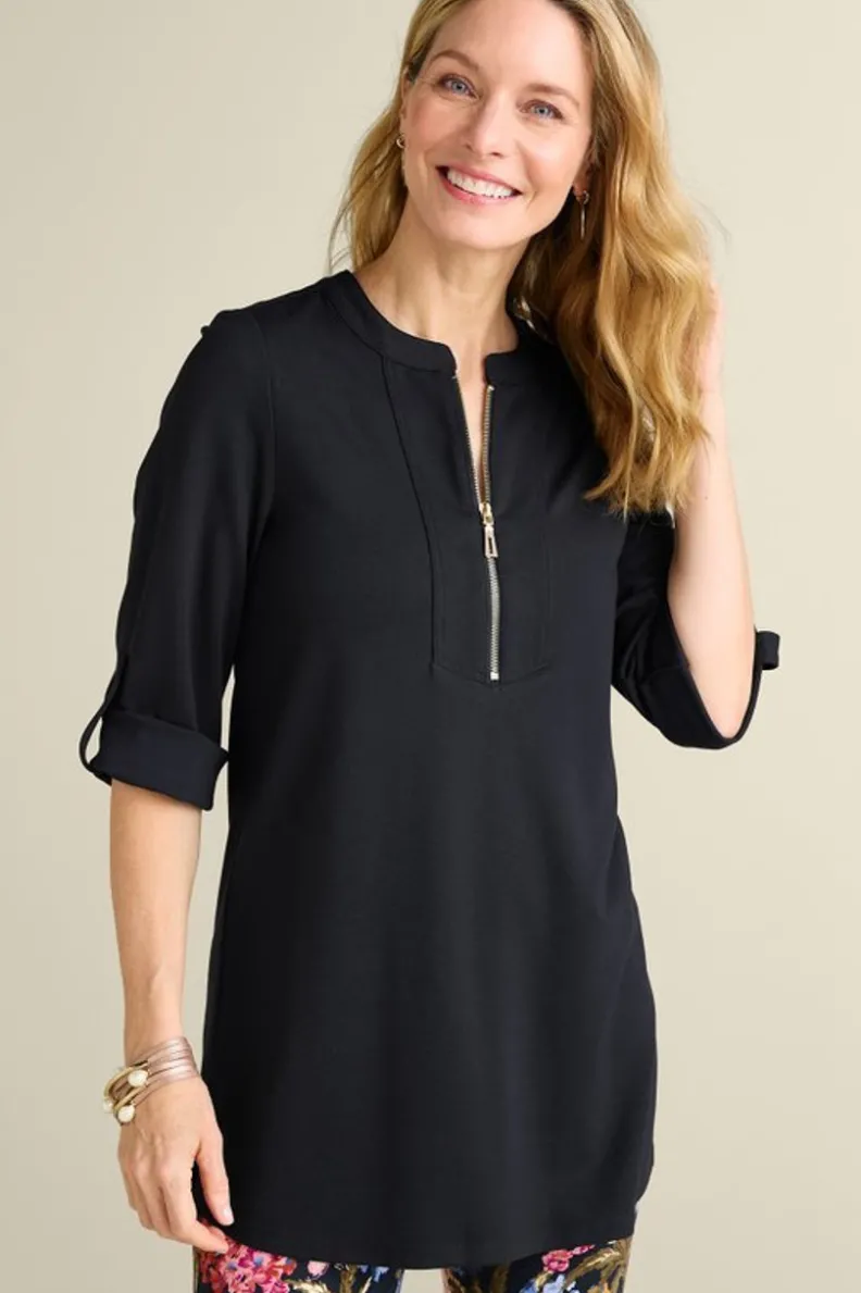 Soft Surroundings Patricia Ponte Tunic| Tops