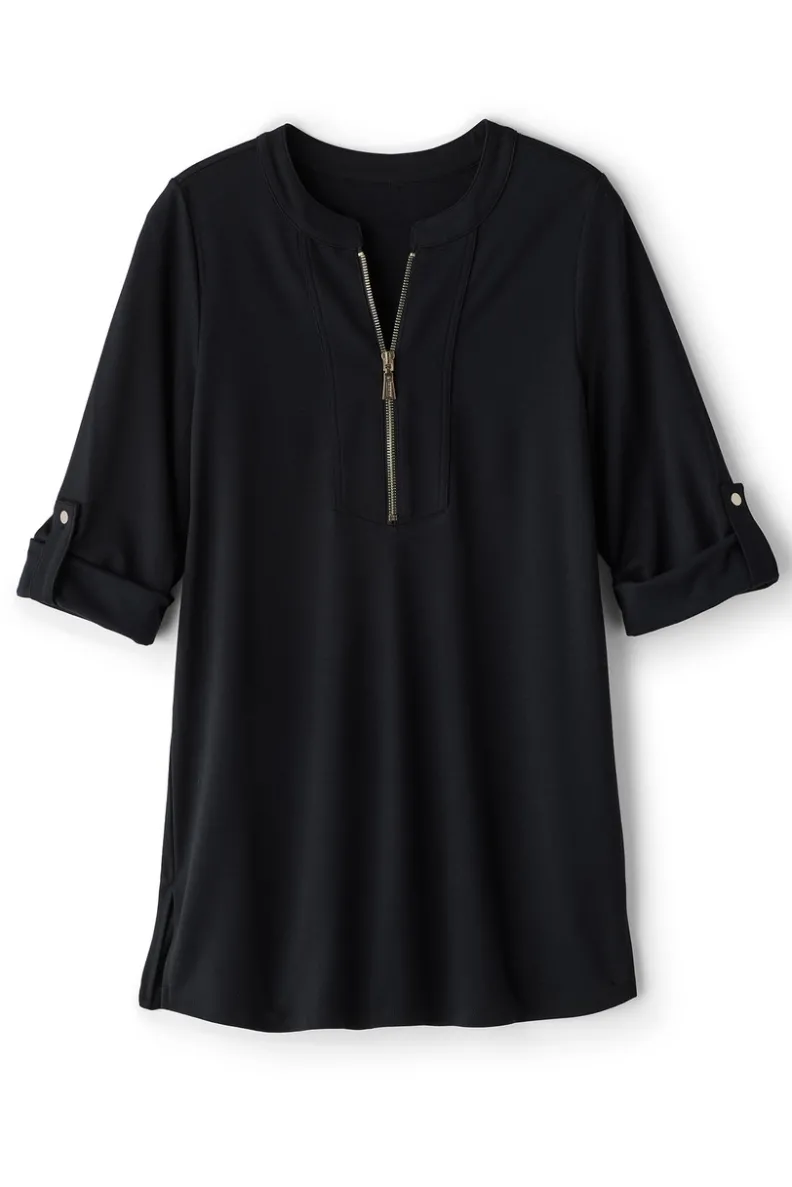 Soft Surroundings Patricia Ponte Tunic| Tops