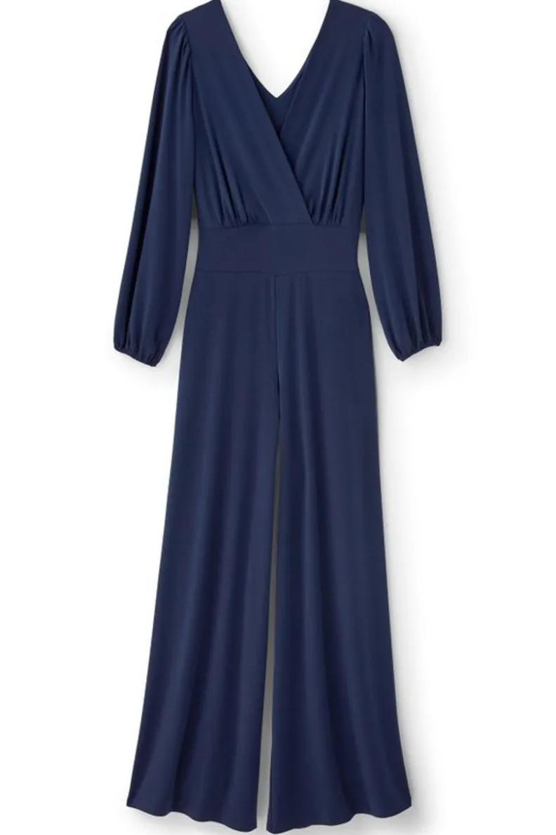 Soft Surroundings Penelope Long Sleeve Jumpsuit| Dresses|Jumpsuits