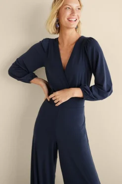 Soft Surroundings Penelope Long Sleeve Jumpsuit| Dresses|Jumpsuits