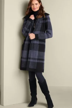 Soft Surroundings Posh Plaid Cardigan| Sweaters & Cardigans