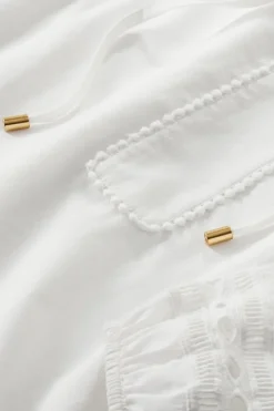 Soft Surroundings Prospera Lace Trim Top| Tops