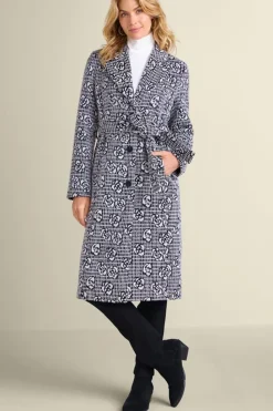 Soft Surroundings Rami Jacquard Coat| Jackets & Coats