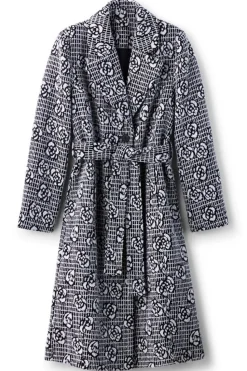 Soft Surroundings Rami Jacquard Coat| Jackets & Coats
