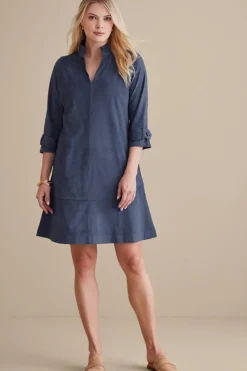 Soft Surroundings Rani Faux Suede Dress| Dresses