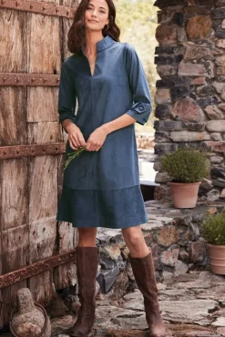 Soft Surroundings Rani Faux Suede Dress| Dresses